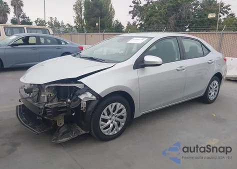 2017 Toyota Corolla Le из США, поврежденный, VIN 5YFBURHE1HP723519